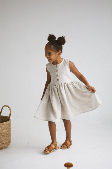 Kids' Linen Clothing – Sand Snow Linen